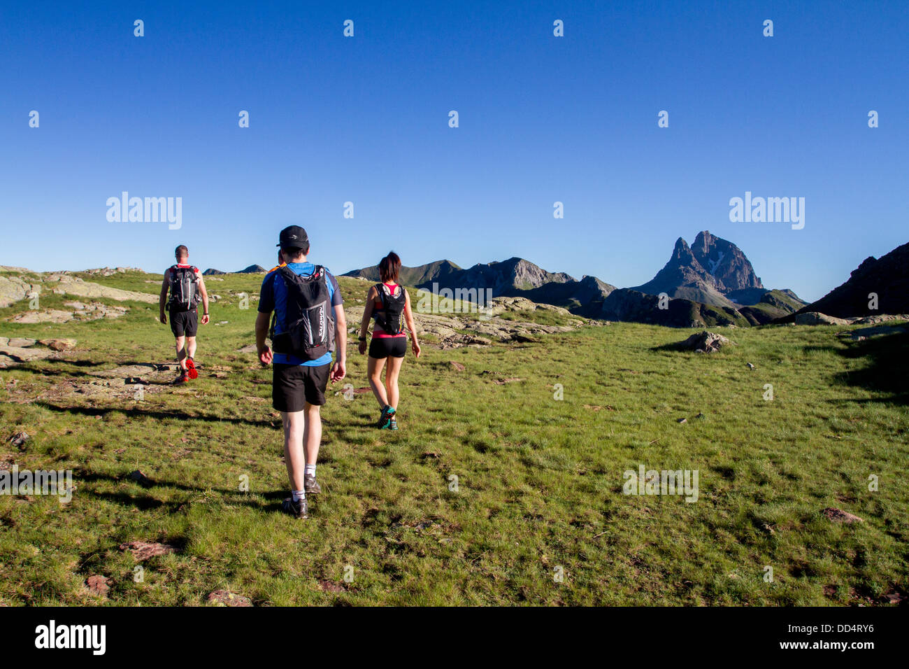 Anayet, Pyrénées. Banque D'Images