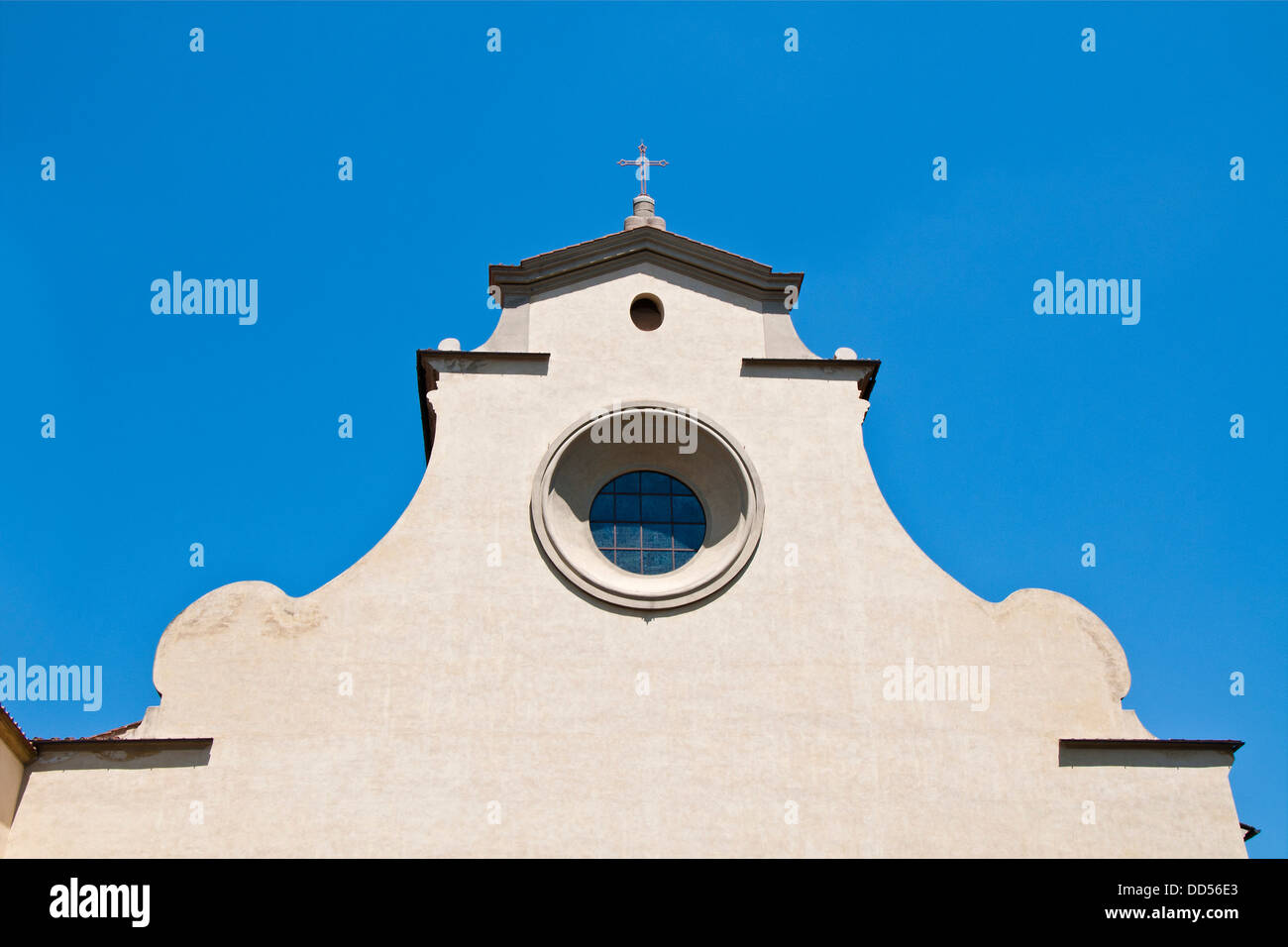 Italie, Toscane, Florence, église Santo Spirito Banque D'Images