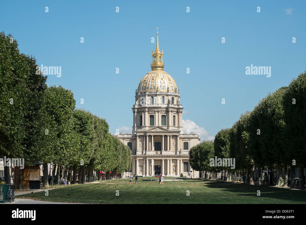 L'Église des Invalides, Paris, France. Banque D'Images