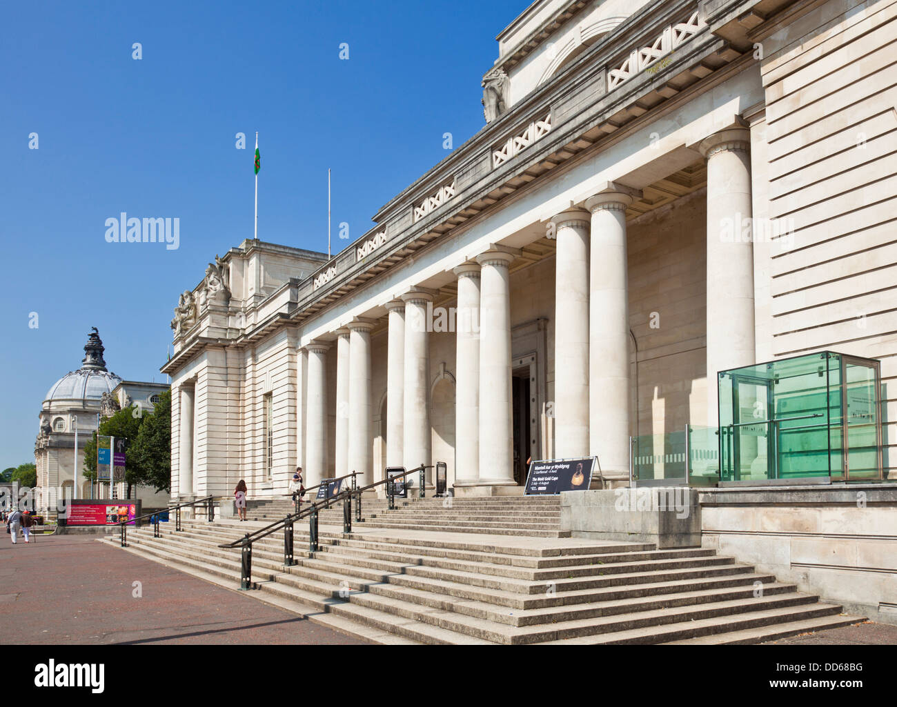 National Museum of Wales, Cardiff Cardiff Cathays Park South Glamorgan South Wales GB UK EU Europe Banque D'Images