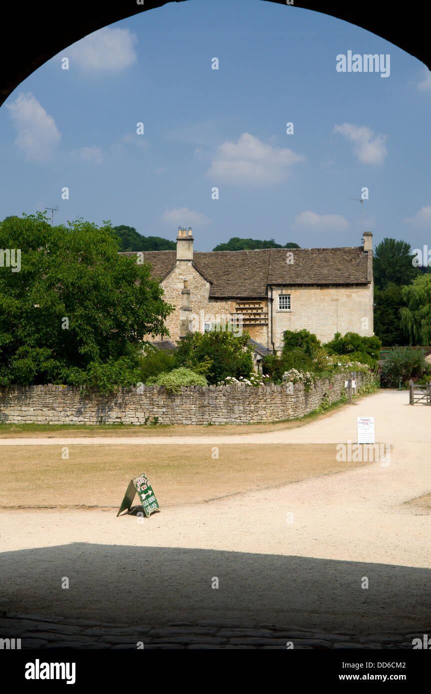 Barton Grange Farm, Bradofrd sur Avon, Wiltshire, Angleterre. Banque D'Images