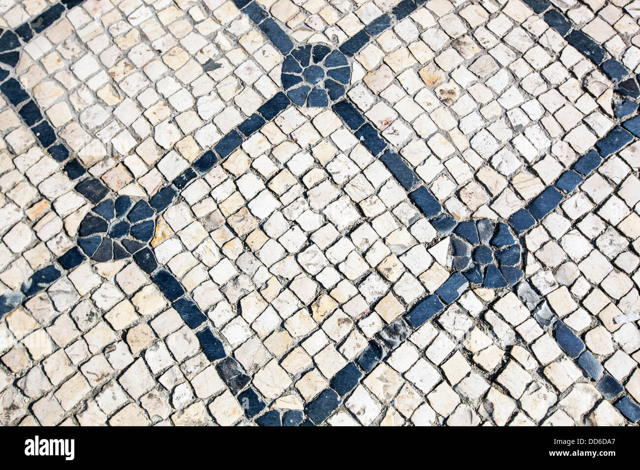 La chaussée portugaise, Lisbonne, Portugal, Europe Banque D'Images