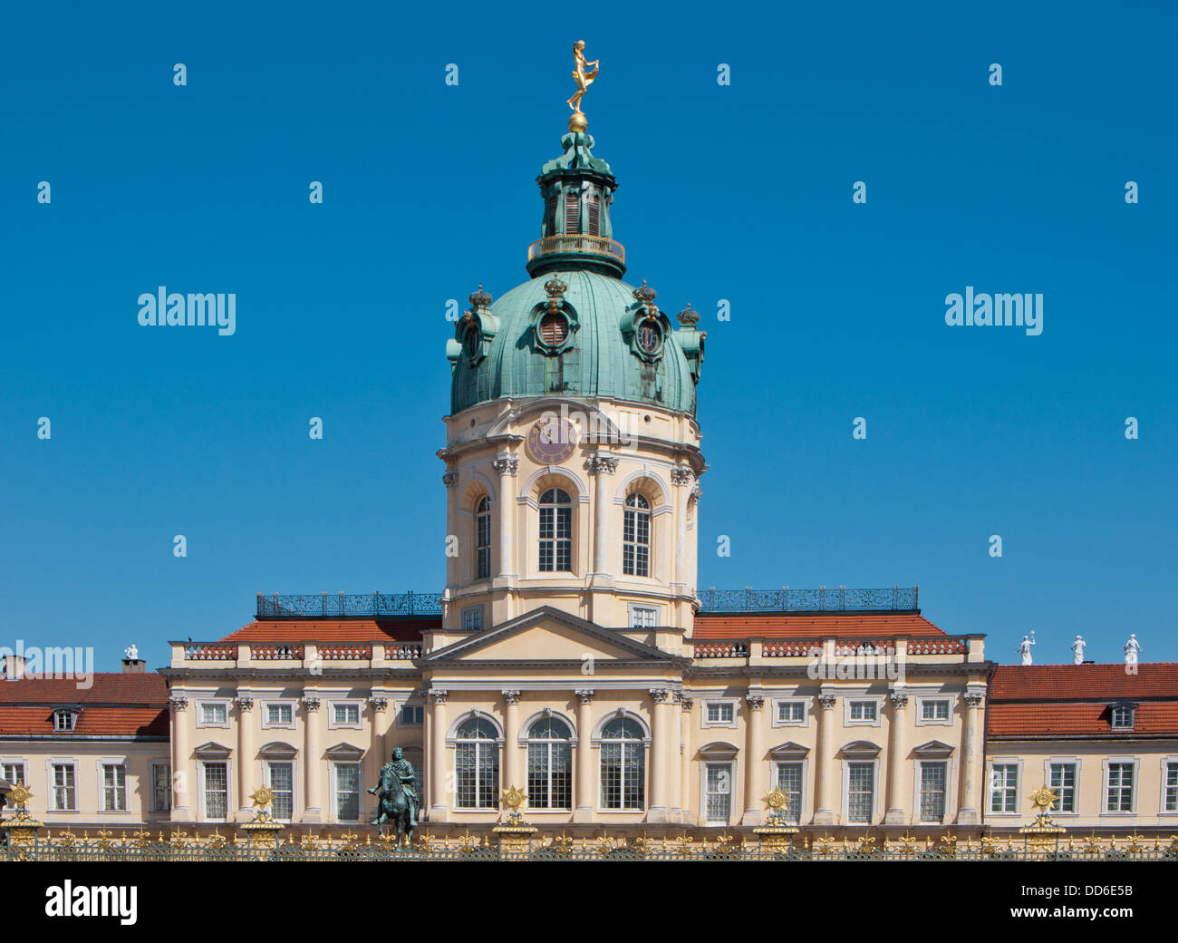 Château de Charlottenburg à Berlin Allemagne Europe Banque D'Images