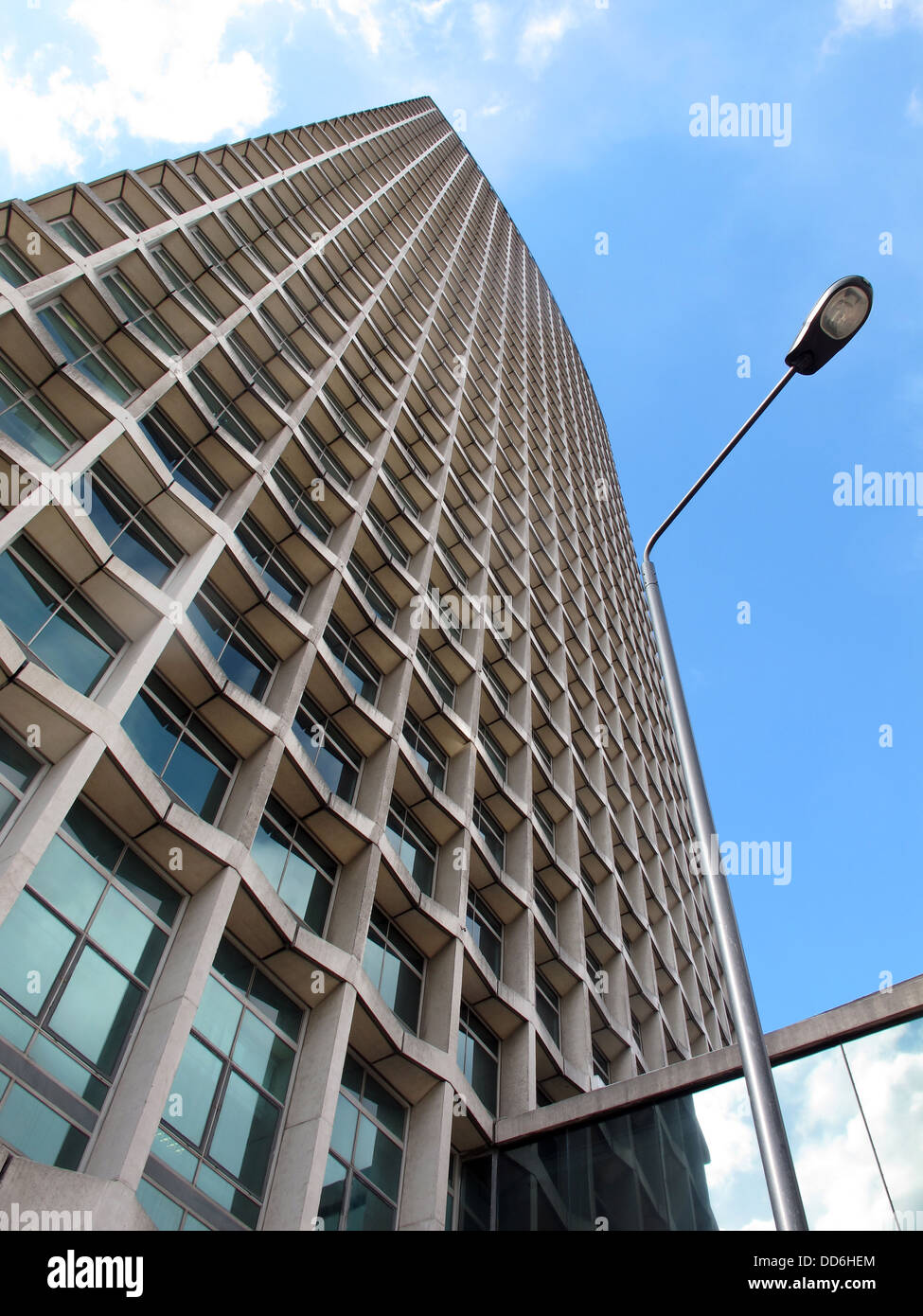 Centre point, Londres, de la rue, en regardant vers le haut Banque D'Images