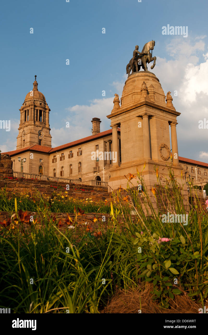 Bâtiments de l'Union européenne et de Delville Wood War Memorial, Pretoria, Afrique du Sud Banque D'Images
