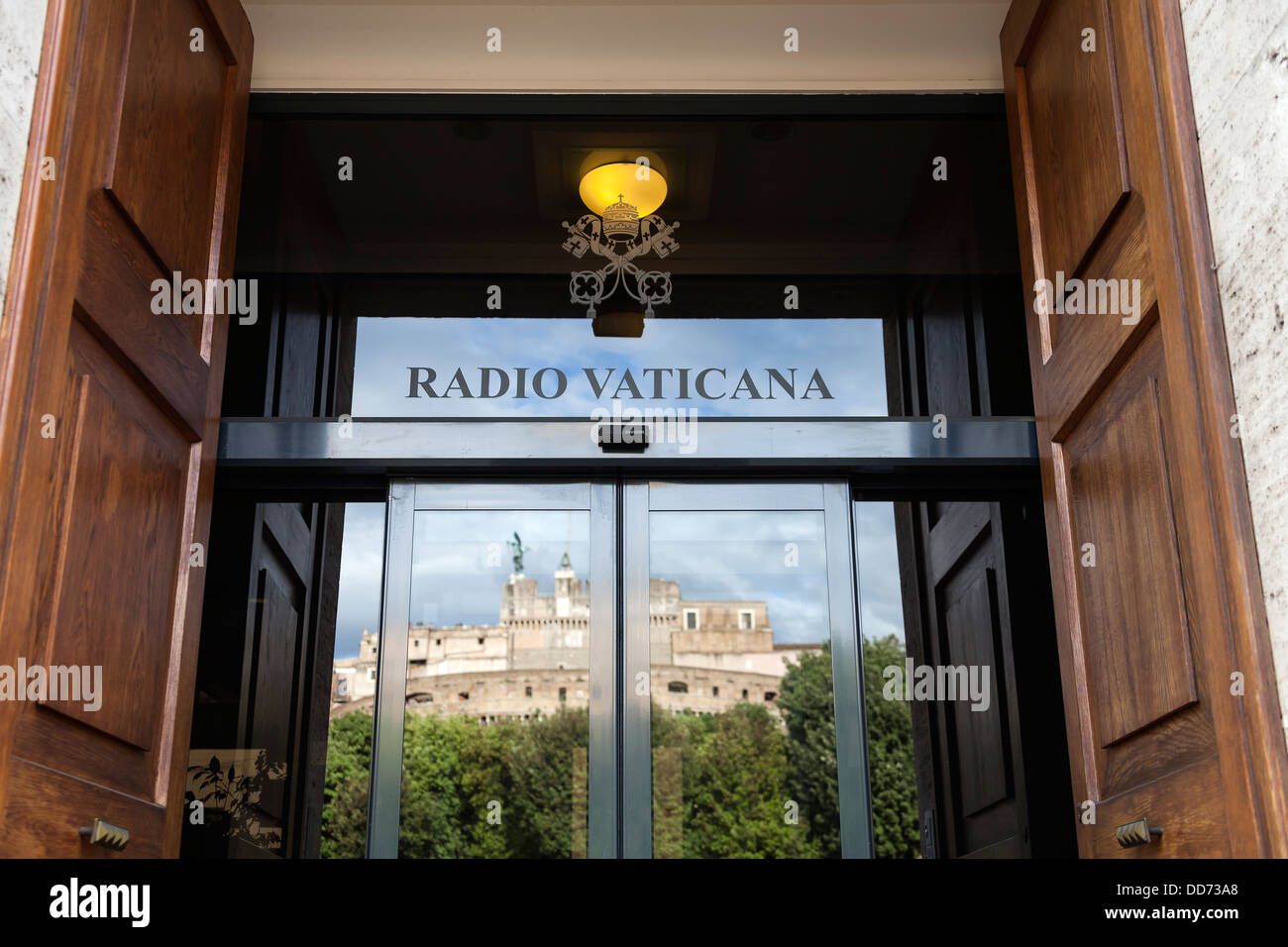 Italie, Rome, l'entrée du Vatican Banque D'Images