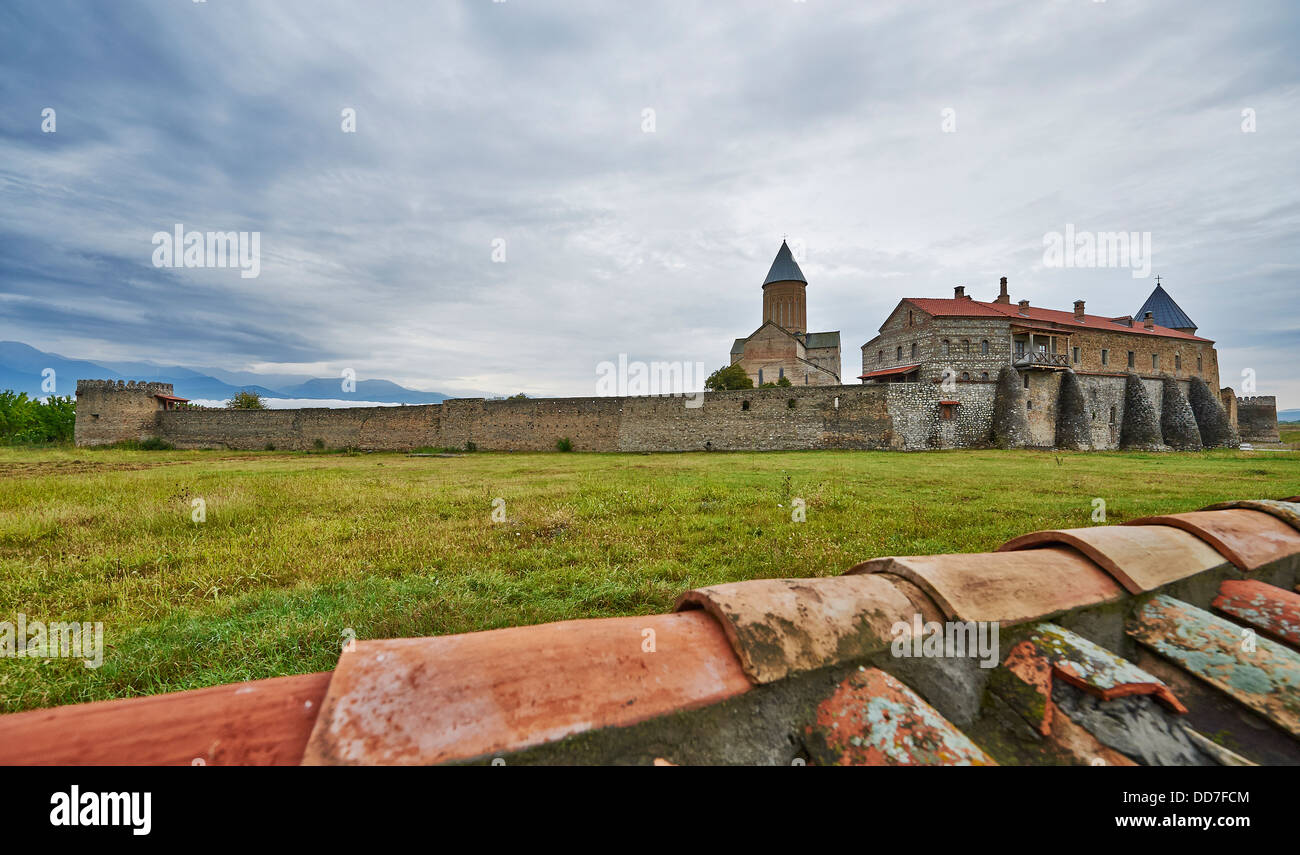 Alaverdi, Cathédrale de Saint George (11thc.), Kakhétie, Telavi, Géorgie Banque D'Images