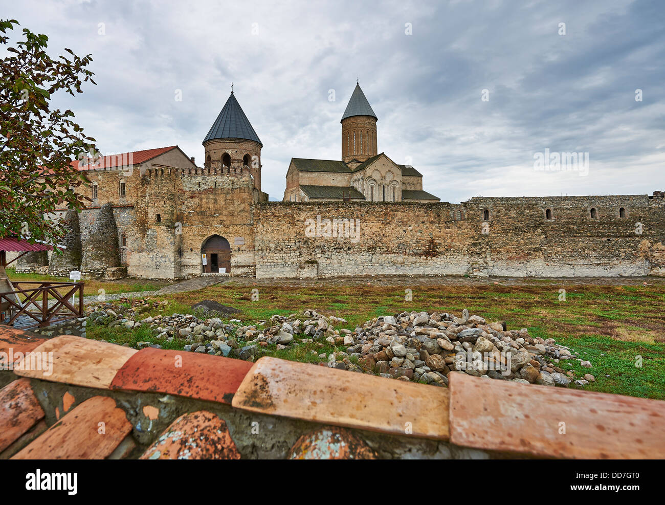 Alaverdi, Cathédrale de Saint George (11thc.), Kakhétie, Telavi, Géorgie Banque D'Images