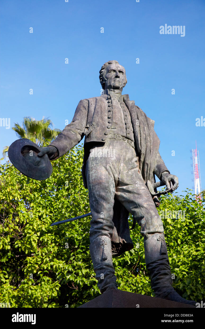 José Gervasio Artigas, Uruguay, Monument Plaza Asuncion, Paraguay, Banque D'Images