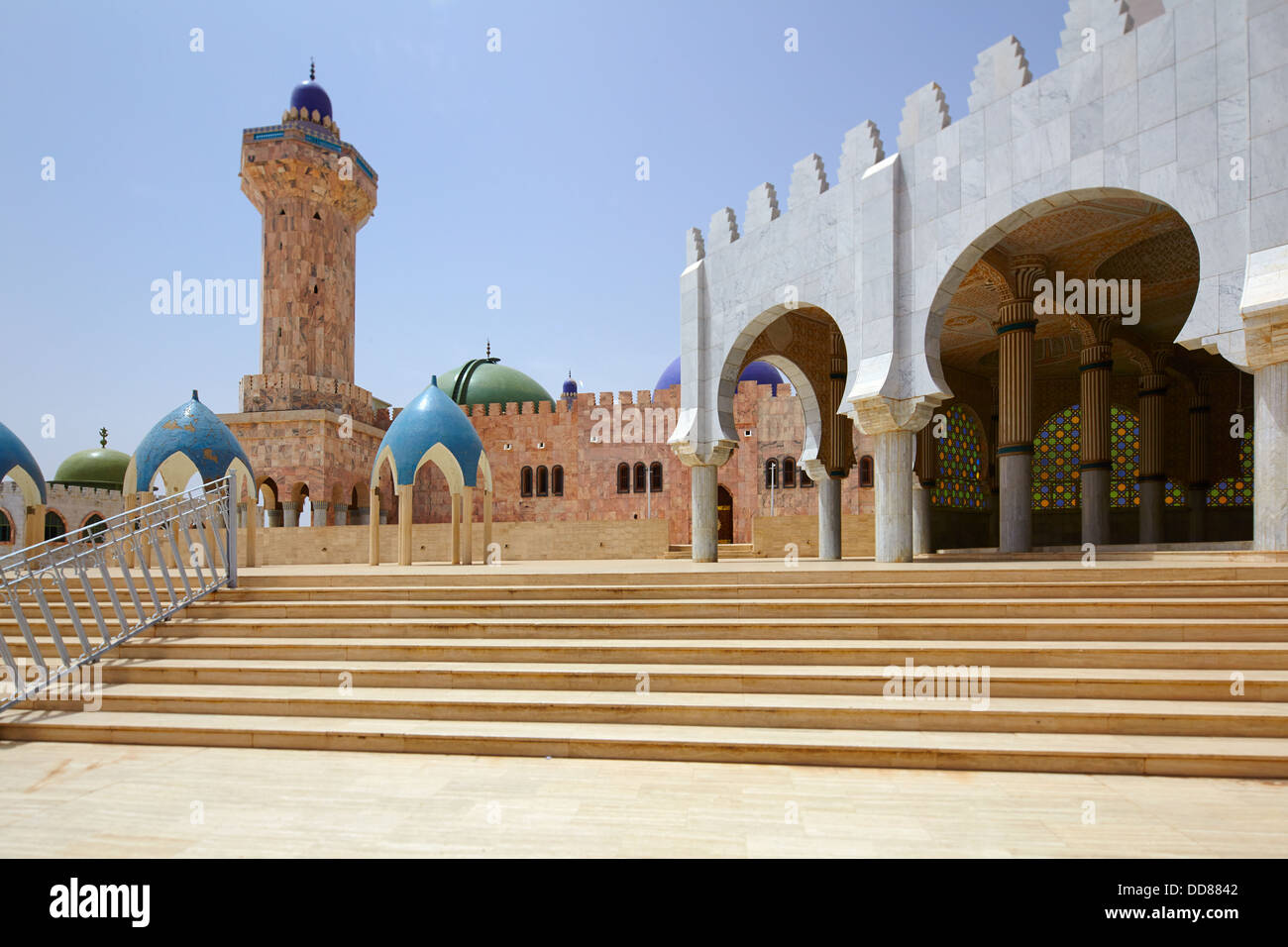 Grande Mosquée de Touba, au Sénégal, l'Afrique Banque D'Images