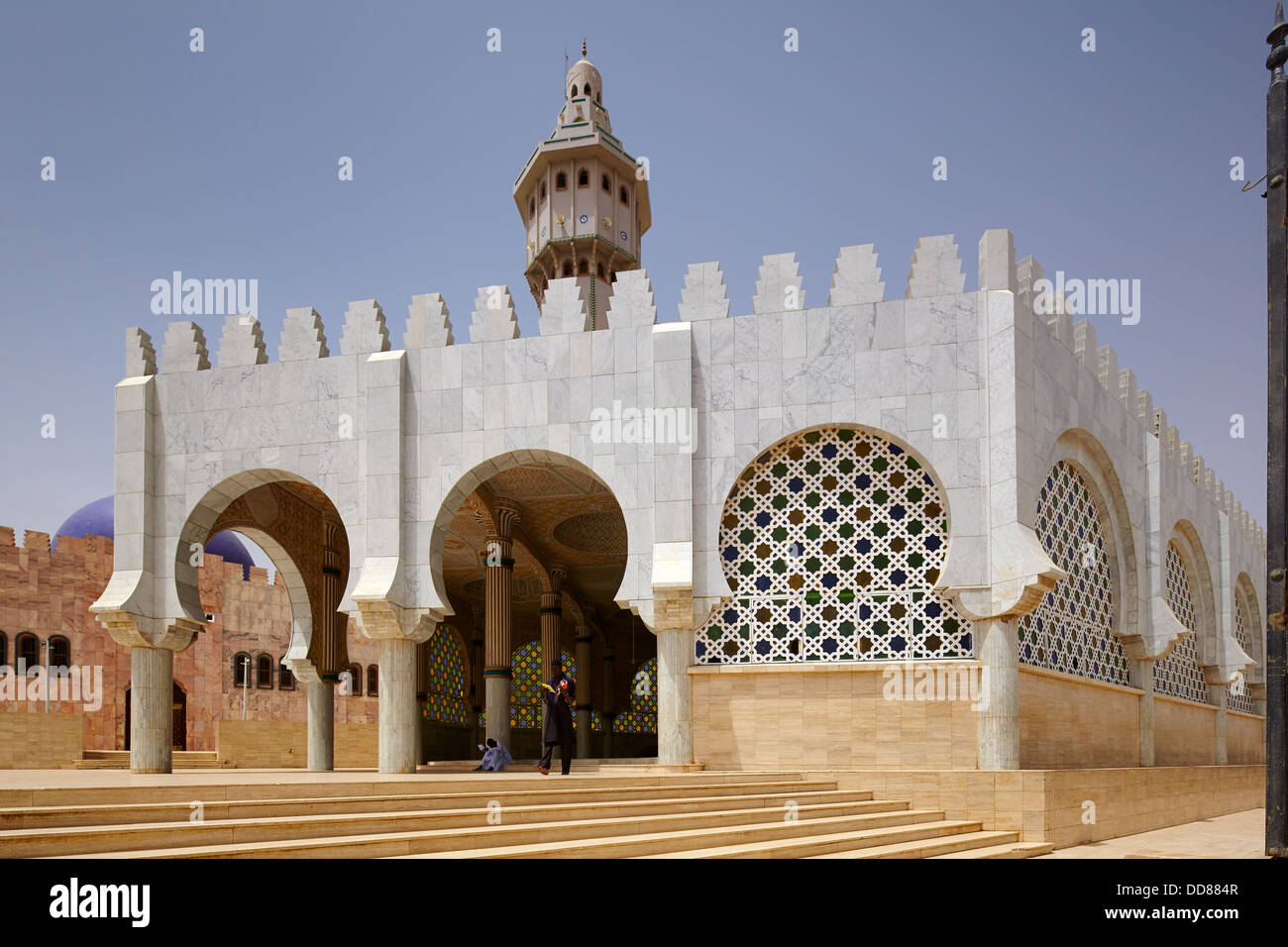 Grande Mosquée de Touba, au Sénégal, l'Afrique Banque D'Images