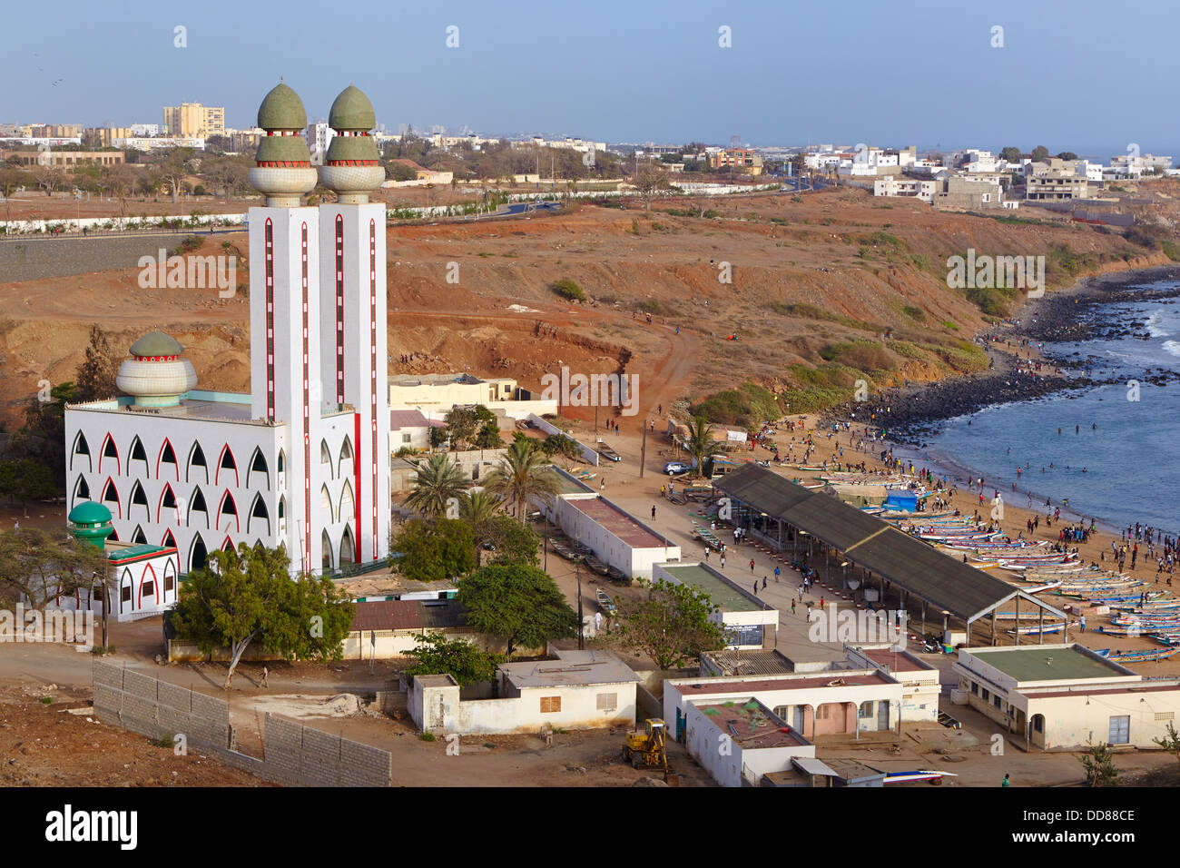 Mosquée de la Divinite, Dakar, Sénégal, Afrique Banque D'Images