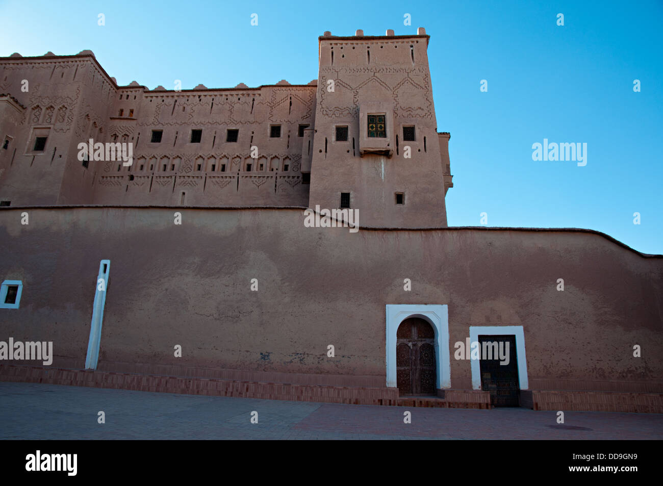 Kasbah de Taourirt, Ouarzazate, Maroc Banque D'Images