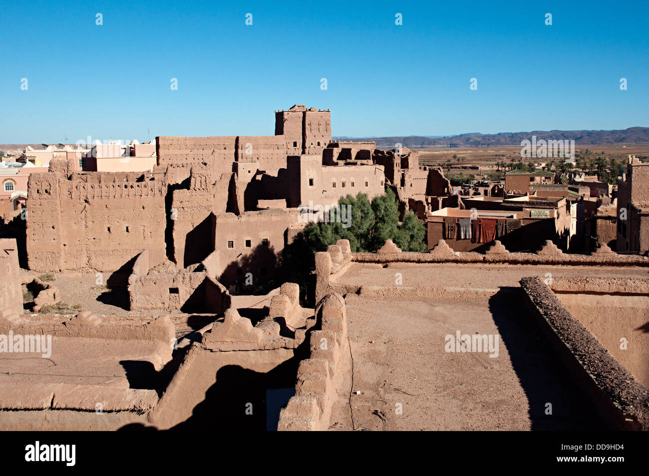 Kasbah de Taourirt, Ouarzazate, Maroc Banque D'Images