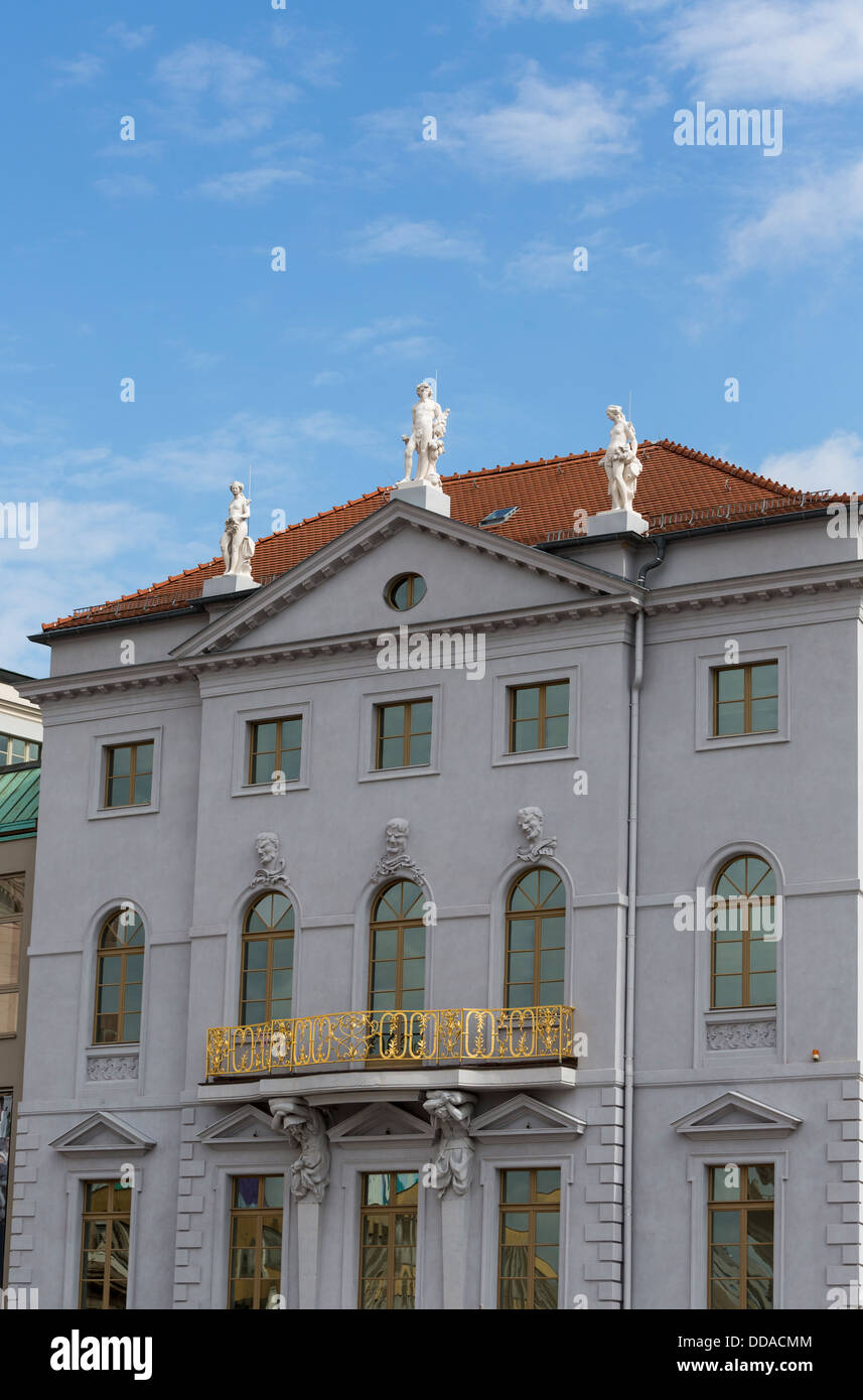 Maison du 18ème siècle relié à l'hôtel de ville, Potsdam, Allemagne Banque D'Images