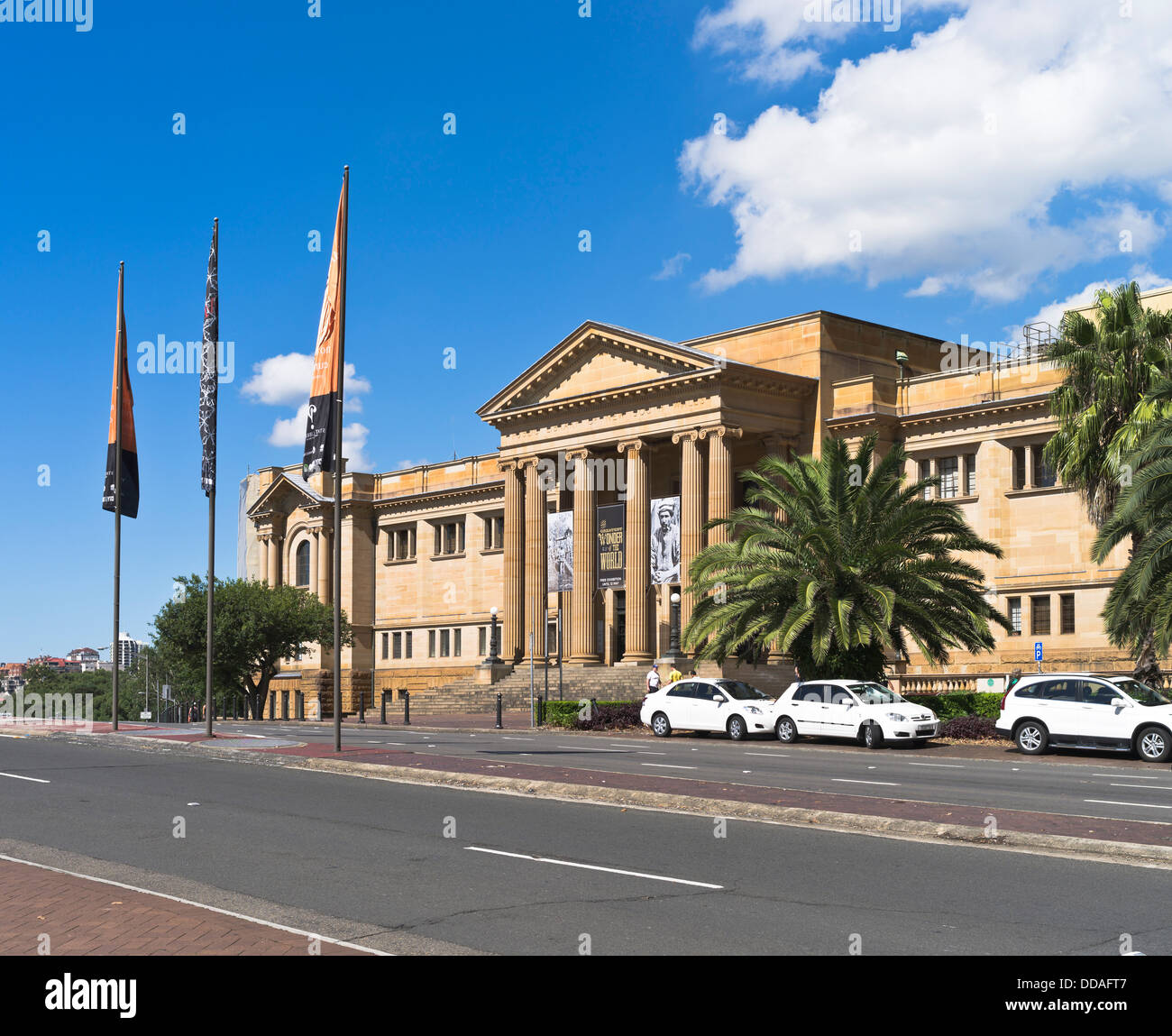 Dh SYDNEY AUSTRALIE State Library of New South Wales bâtiment colonial. Banque D'Images