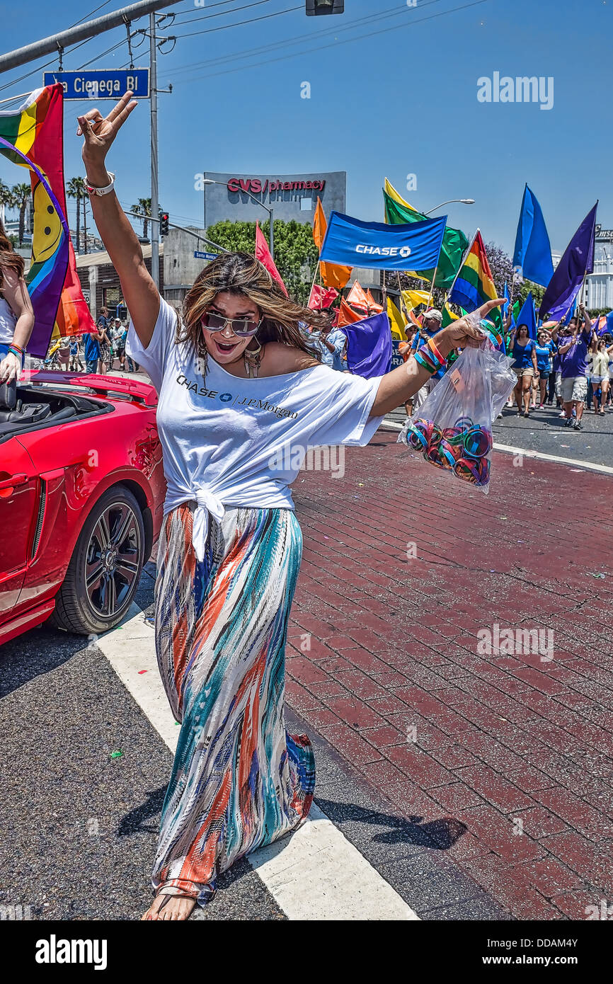 Los Angeles Gay Pride Parade Event Banque D'Images