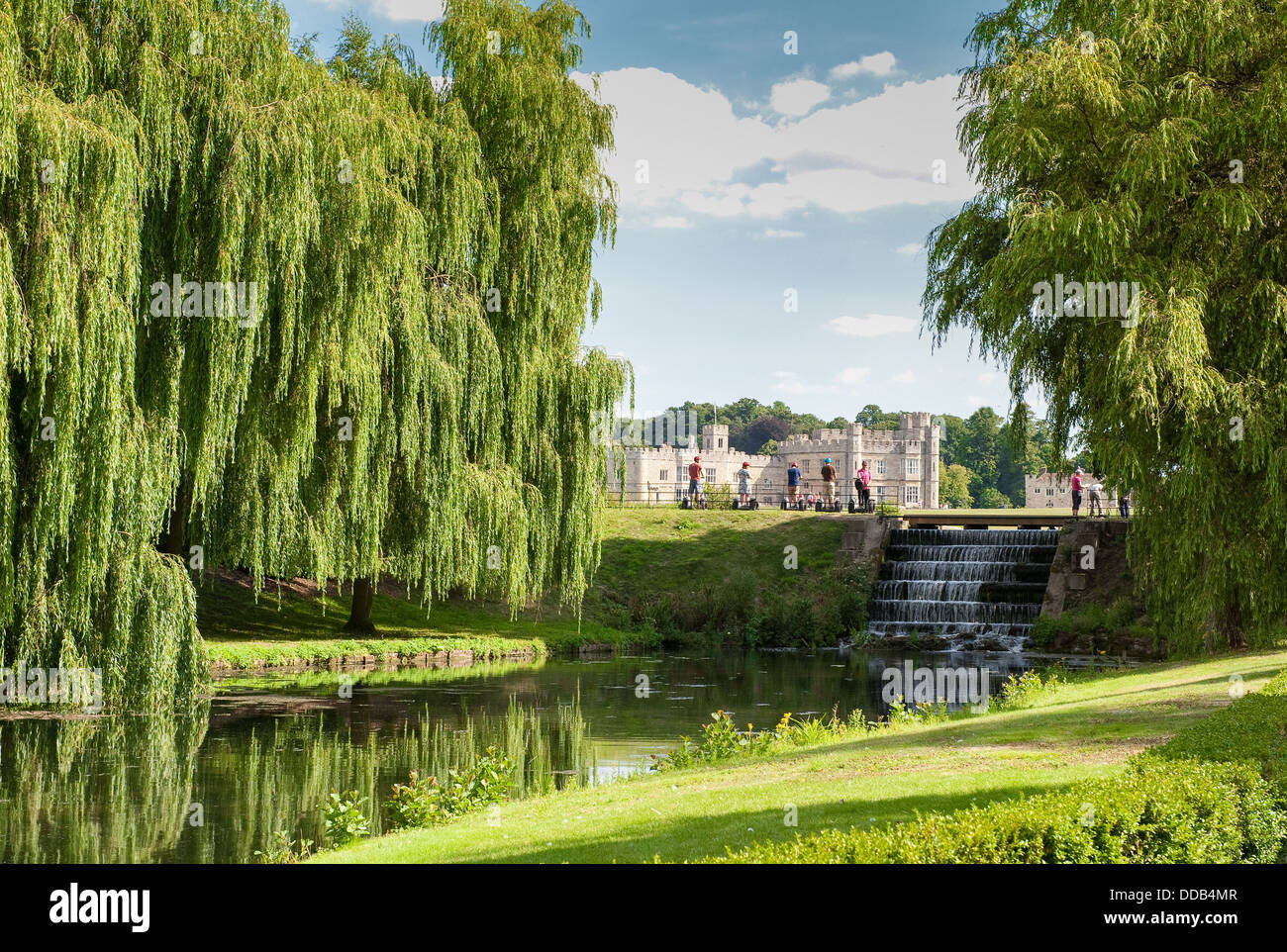 Le Château de Leeds, Maidstone, Kent, Angleterre, Royaume-Uni Banque D'Images