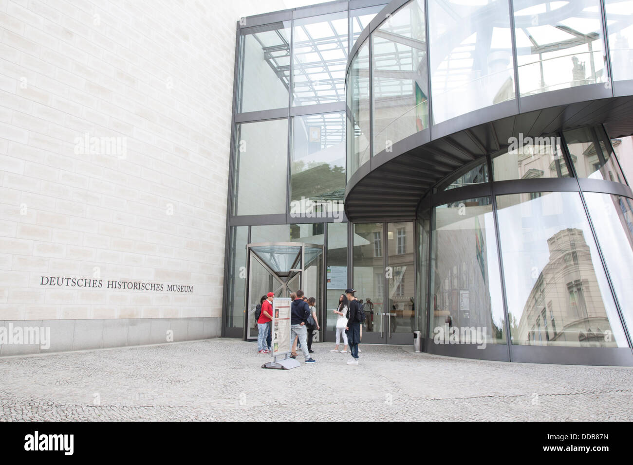 IM Bau î Annexe de Deutches Historisches - Musée de l'histoire allemande, Berlin, Allemagne Banque D'Images