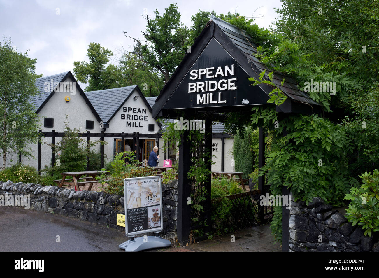 Spean Bridge Mill Shop et cafe Ecosse UK Banque D'Images