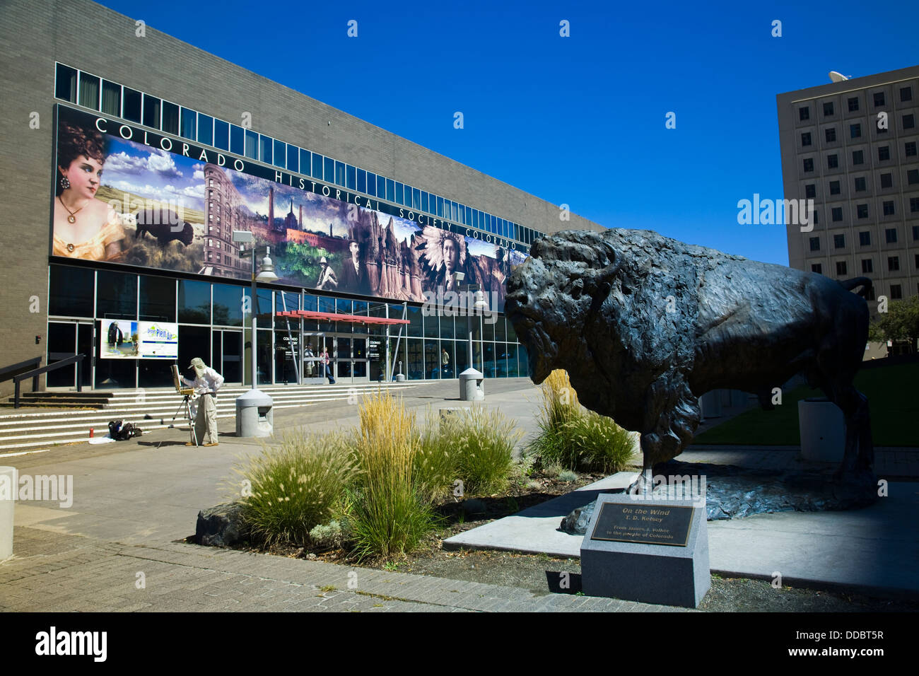 Musées et galeries d'art, Denver, CO, USA Banque D'Images