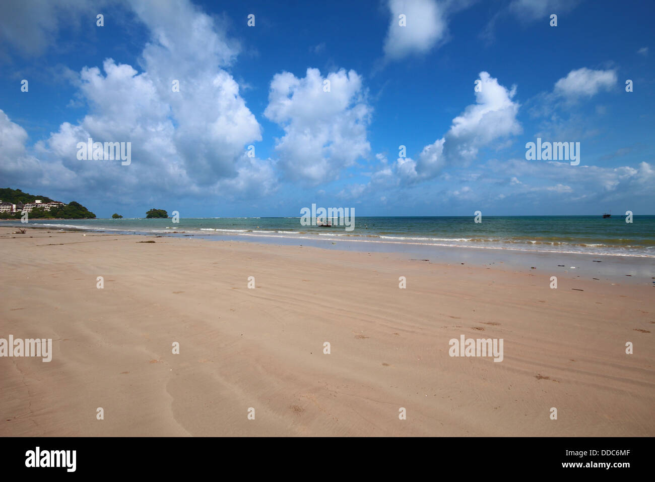 Nai Yang Beach, île de Phuket, Thaïlande Banque D'Images