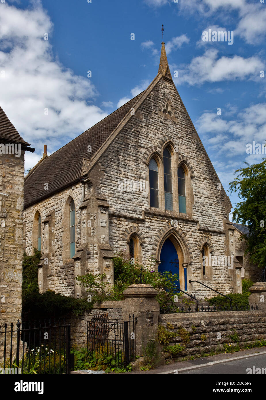 Église méthodiste, Bisley Bisley, Gloucestershire, Angleterre Banque D'Images