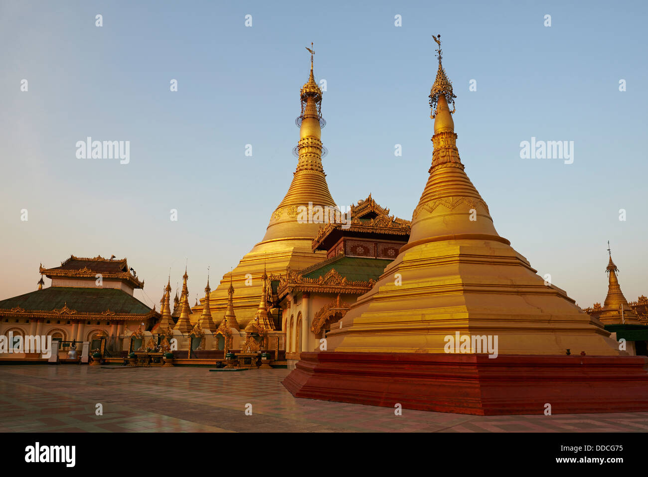Myanmar (Birmanie), l'État Môn, Mawlamyine (Moulmein), Paya Kyaikthanian Banque D'Images