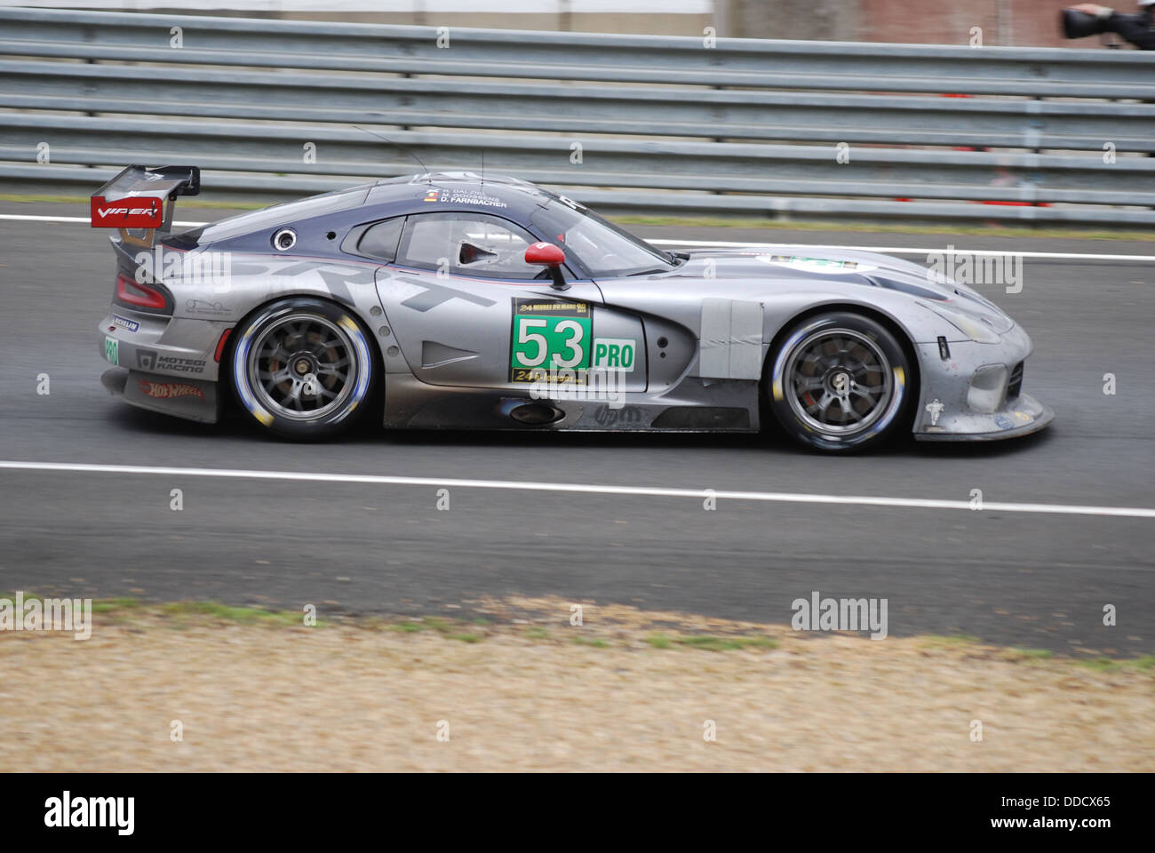 SRT Motorsports SRT Viper GTS-R de Goosens, Dalziel & Farnbacher au 24 Heures du Mans 2013 Banque D'Images
