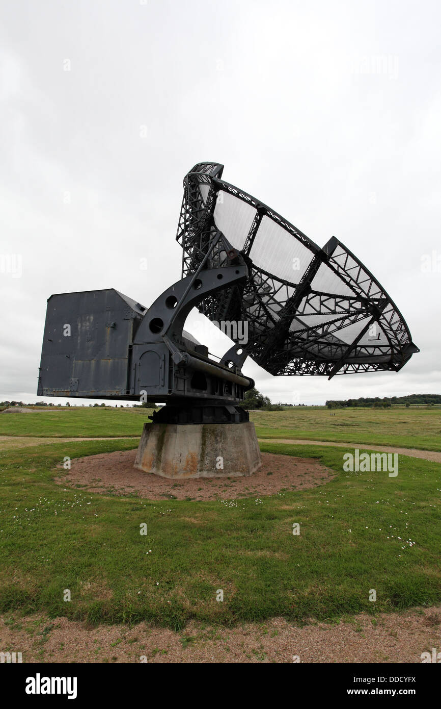 Wursburg Reise. Site radar allemand en Normandie. Banque D'Images