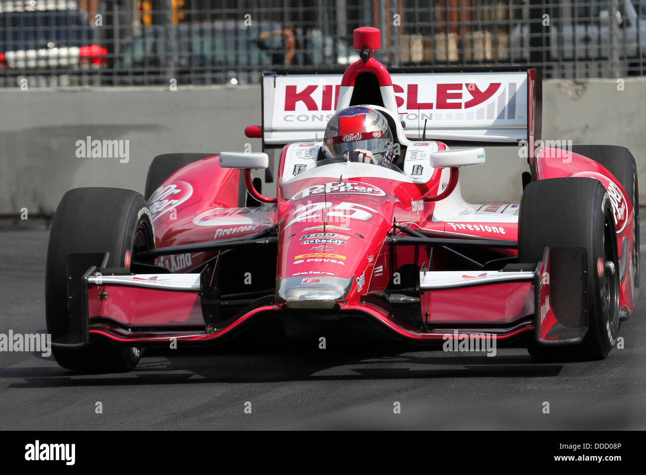 Baltimore, Maryland, USA. Août 30, 2013. F1, Grand Prix de Baltimore, Baltimore, MD, le 30 août au 1er septembre 2013, Marco Andretti, Andretti Autosport © Ron Bijlsma/ZUMAPRESS.com/Alamy Live News Banque D'Images