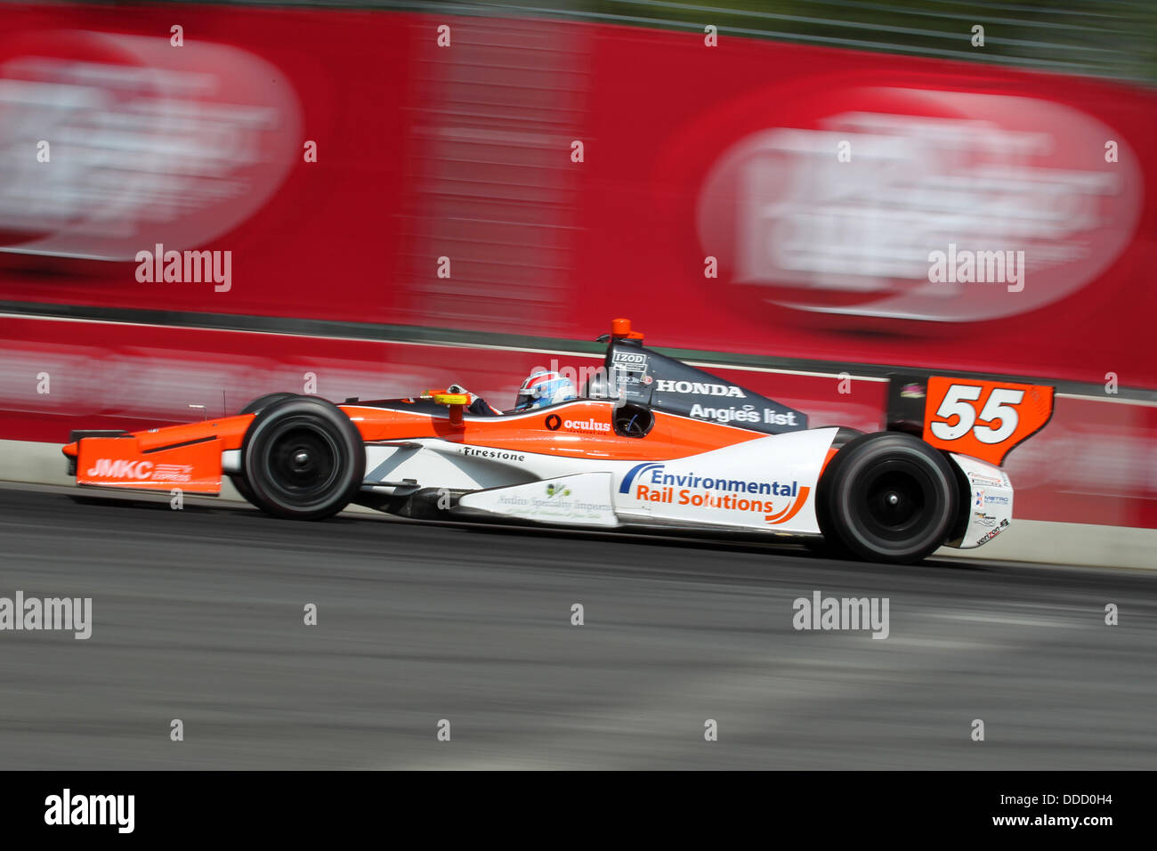 Baltimore, Maryland, USA. Août 30, 2013. F1, Grand Prix de Baltimore, Baltimore, MD, le 30 août au 1er septembre 2013, Tristan VAUTIER, Schmidt Peterson Motorsports © Ron Bijlsma/ZUMAPRESS.com/Alamy Live News Banque D'Images