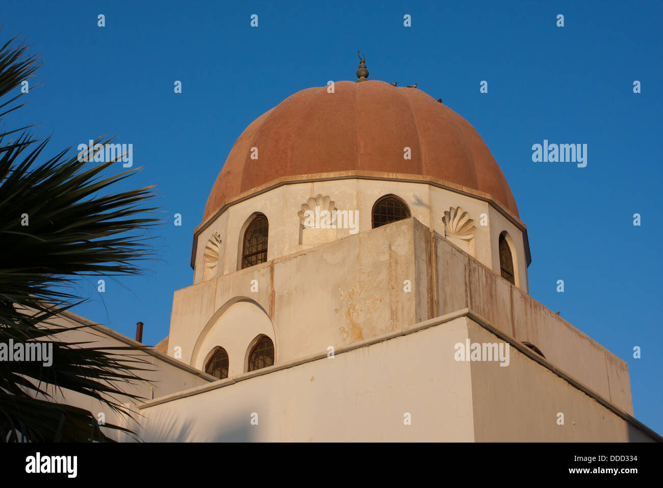 Site classé au patrimoine mondial de l'UNESCO, Mausolée de Saladin, Damas, Syrie Banque D'Images