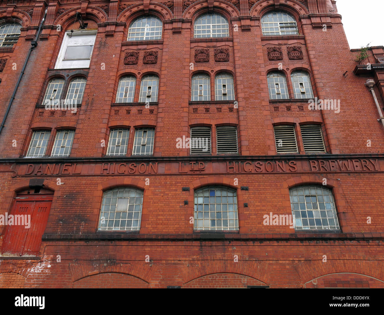 L'ancienne brasserie Higson, Liverpool Banque D'Images