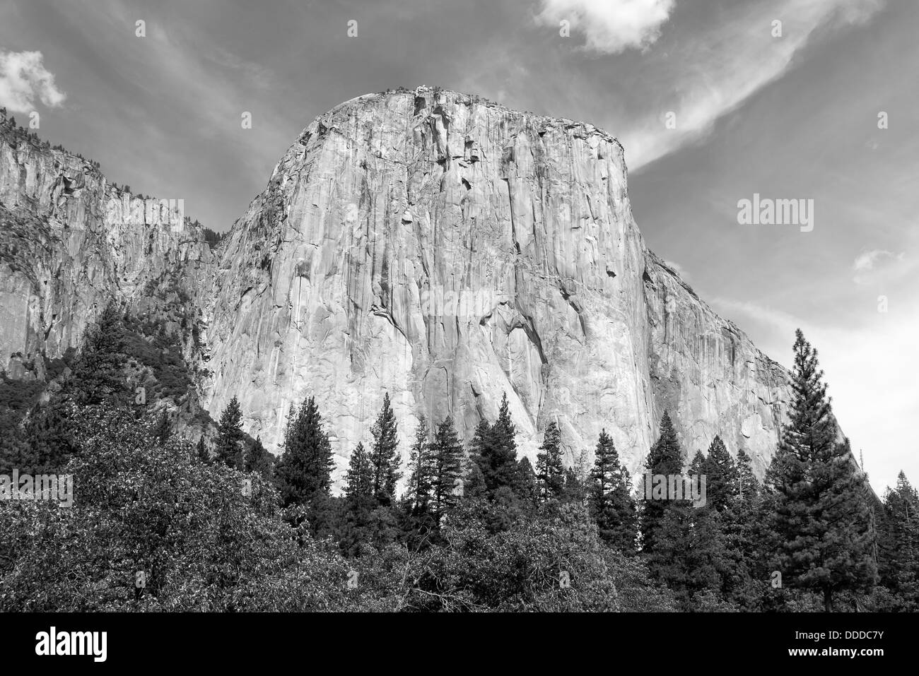 Le magnifique El Capitan au Yosemite National Park en Californie Banque D'Images