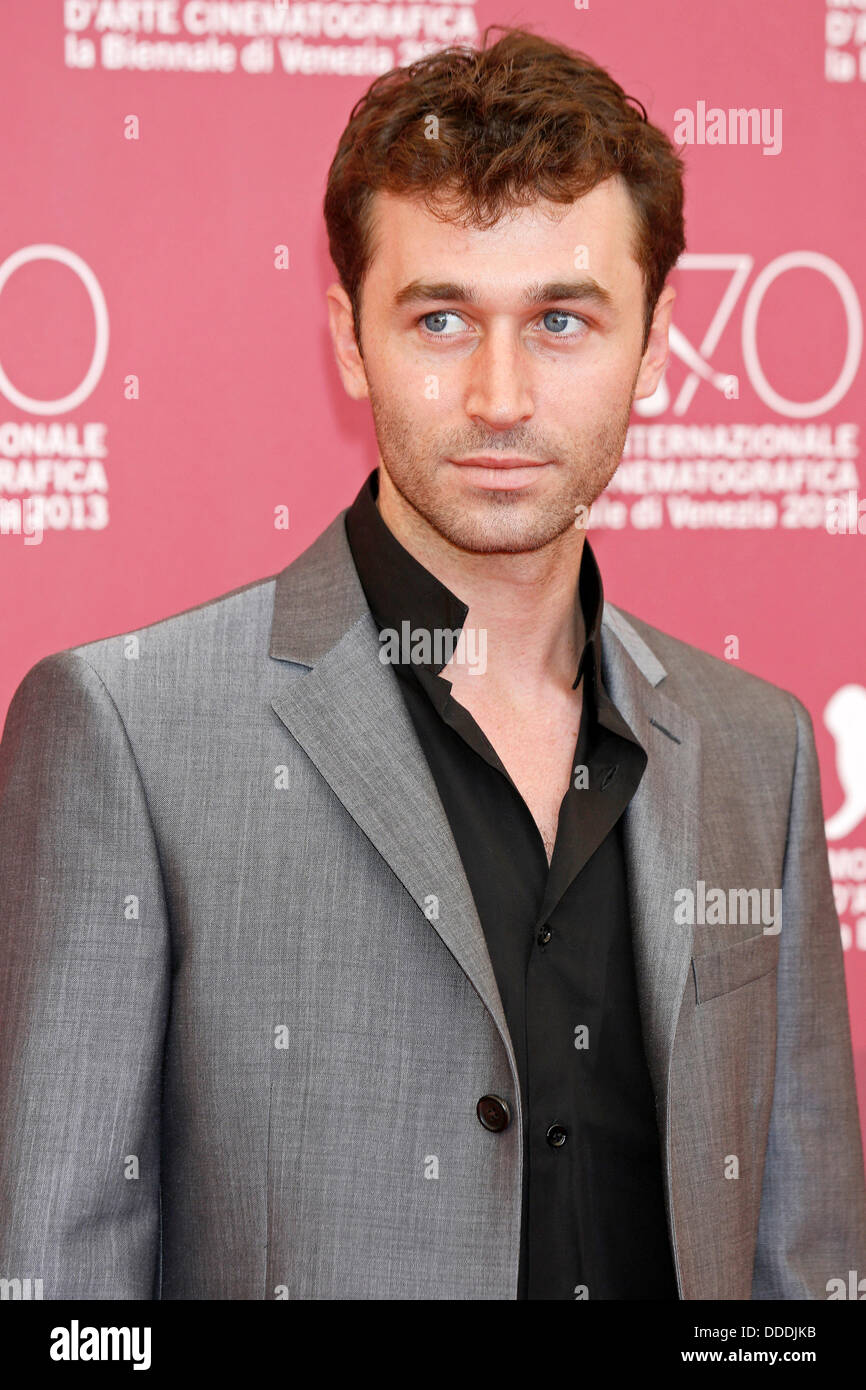 James Deen pendant les 'les Canyons' photocall à la 70e Festival International du Film de Venise. 30 août 2013 Banque D'Images