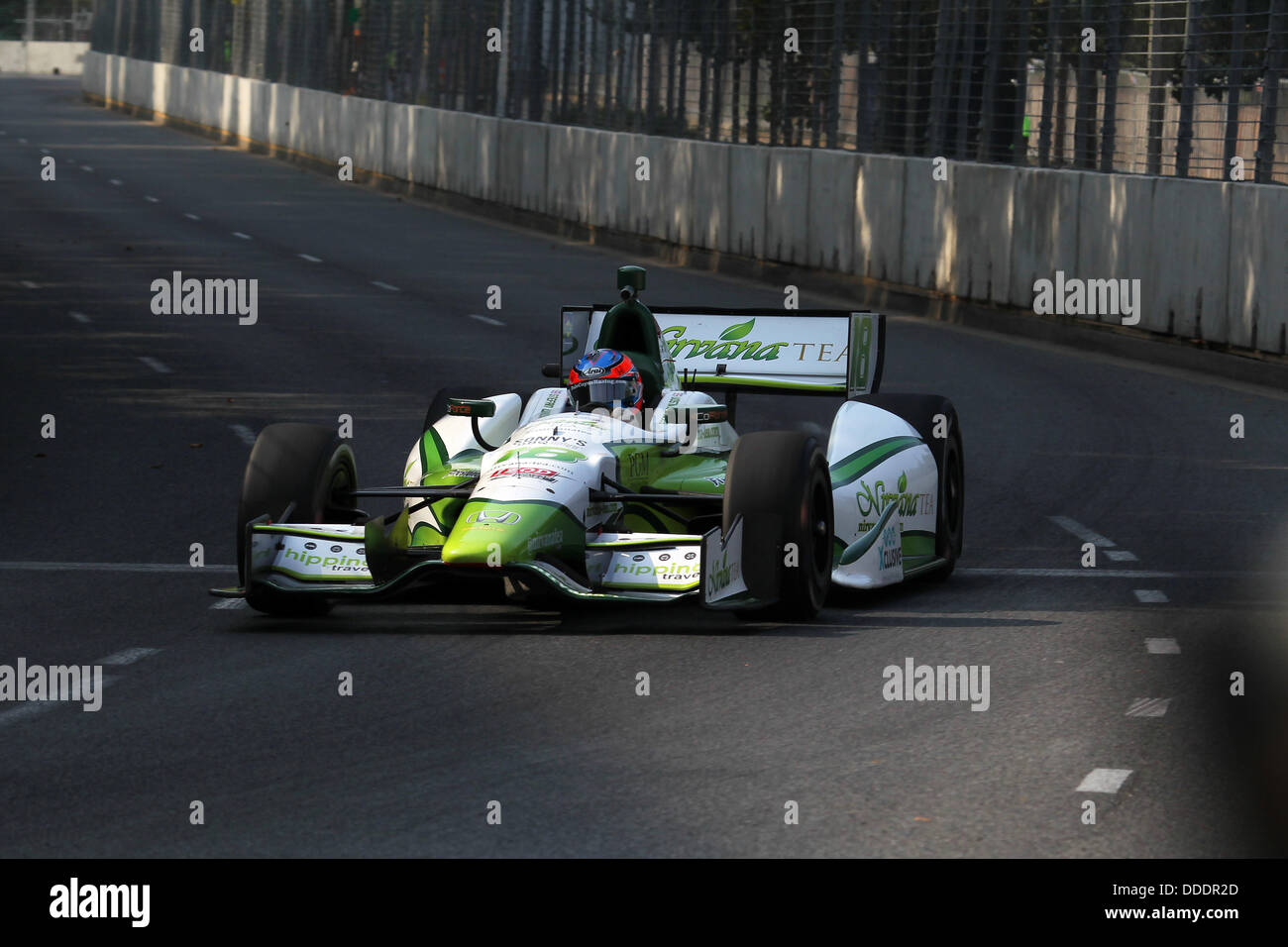 Baltimore, Maryland, USA. Août 31, 2013. F1, Grand Prix de Baltimore, Baltimore, MD, le 30 août au 1er septembre 2013, STEFAN WILSON, Dale Coyne Racing © Ron Bijlsma/ZUMAPRESS.com/Alamy Live News Banque D'Images