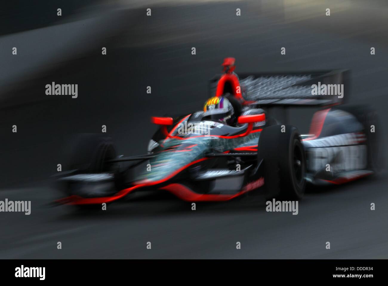 Baltimore, Maryland, USA. Août 31, 2013. F1, Grand Prix de Baltimore, Baltimore, MD, le 30 août au 1er septembre 2013, Oriol SERVIA, Panther Racing © Ron Bijlsma/ZUMAPRESS.com/Alamy Live News Banque D'Images