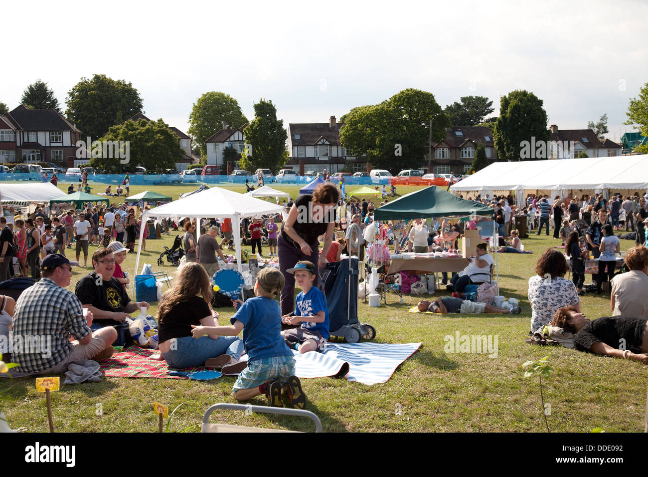 Foire de l'environnement Carshalton Bank Holiday Banque D'Images