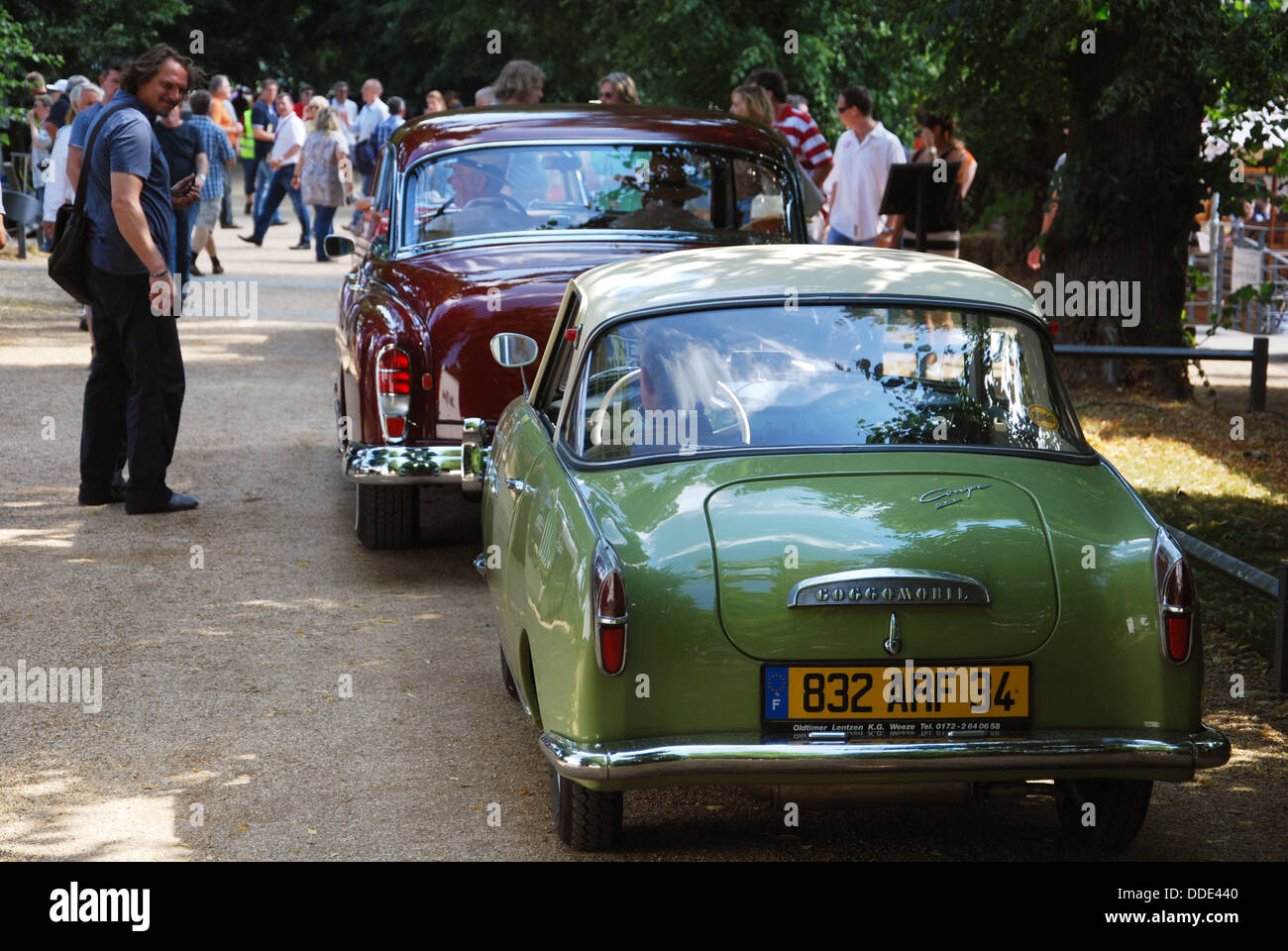 Goggomobil TS 250 1958 Coupé à Classic Days 2013 à Dyck Château près de Düsseldorf, Rhénanie du Nord-Westphalie, Allemagne, Europe Banque D'Images