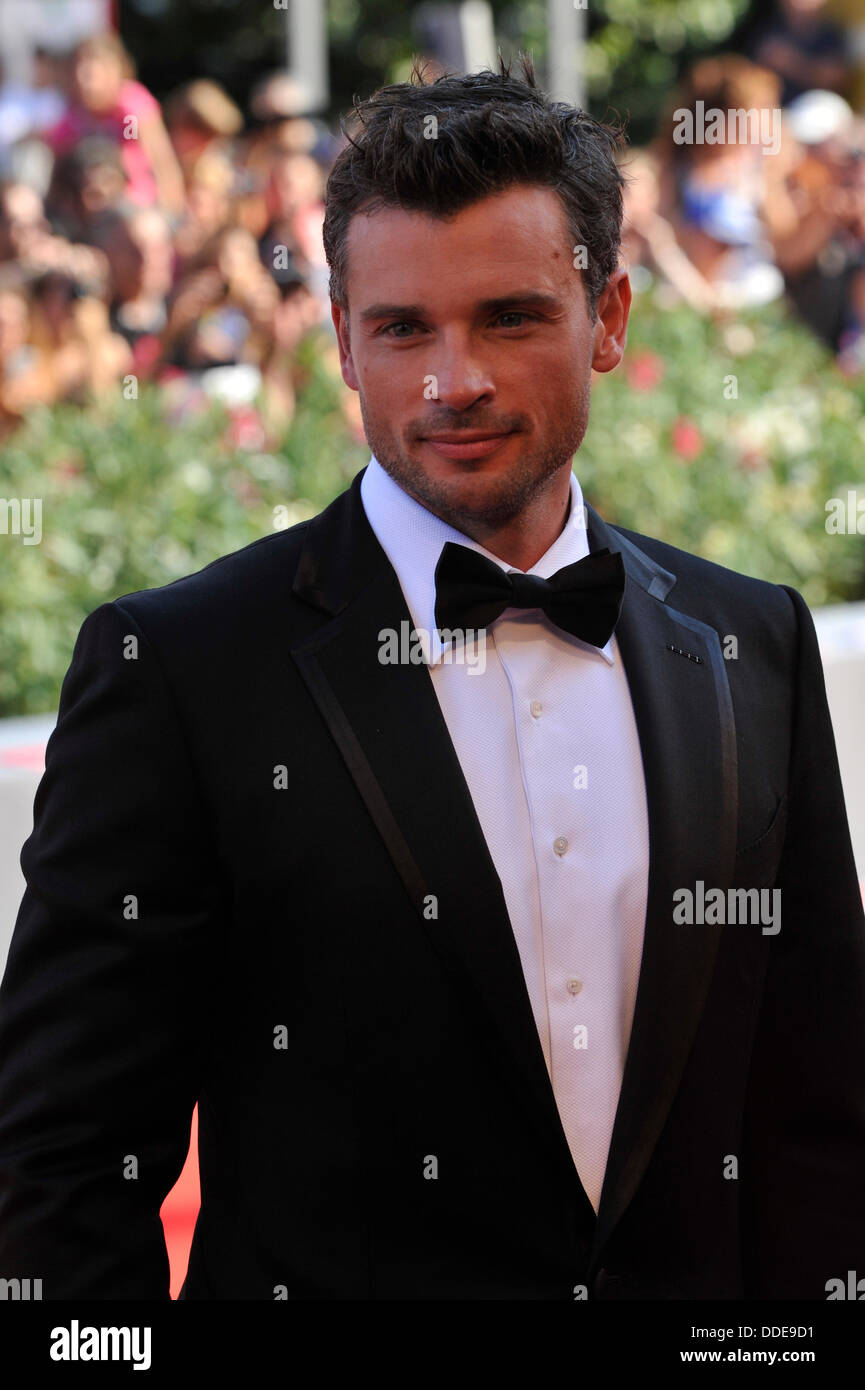 Acteur Tom Welling assiste à la 'Parkland' Premiere pendant le 70e Festival International du Film de Venise au Palazzo del Cinema le 1 septembre 2013 à Venise, Italie. Banque D'Images