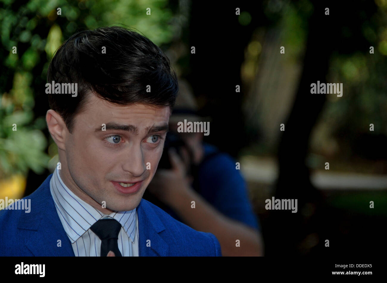 Venise, Italie. 1er 2013. L'acteur Daniel Radcliffe participe à la 'Kill your Darlings' Premiere pendant le 70e Festival International du Film de Venise à Sala Darsena sur Septembre 01, 2013 à Venise, Italie Crédit : Gaetano Piazzolla/Alamy Live News Banque D'Images