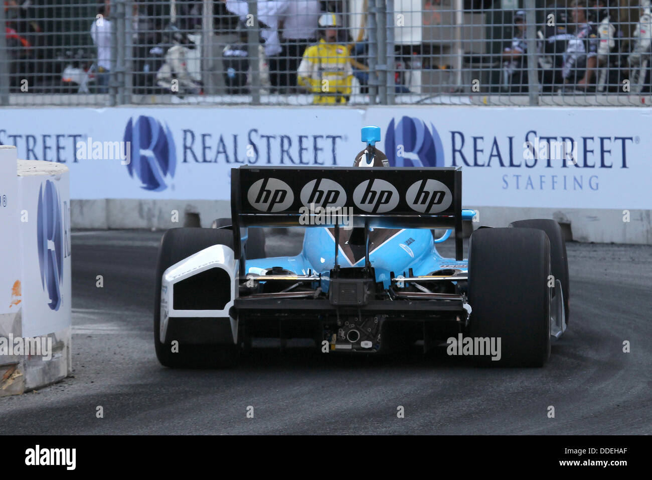 Baltimore, Maryland, USA. Du 1er septembre 2013. F1, Grand Prix de Baltimore, Baltimore, MD, le 30 août au 1er septembre 2013, Simon Pagenaud, Schmidt Hamilton Motorsports © Ron Bijlsma/ZUMAPRESS.com/Alamy Live News Banque D'Images