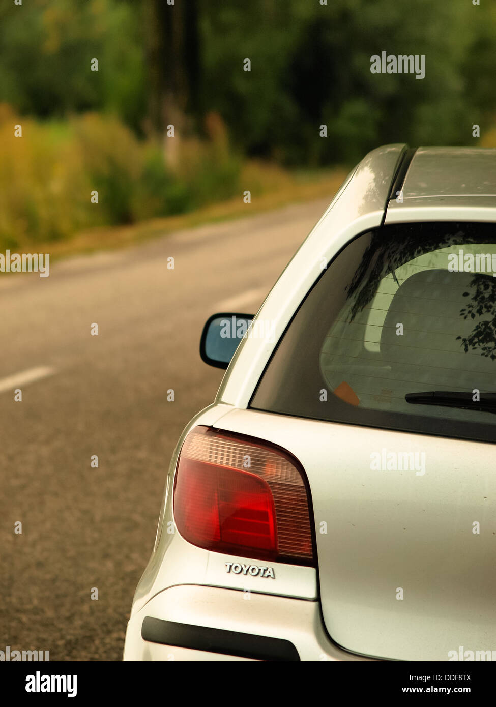 Voiture de Toyota. Banque D'Images