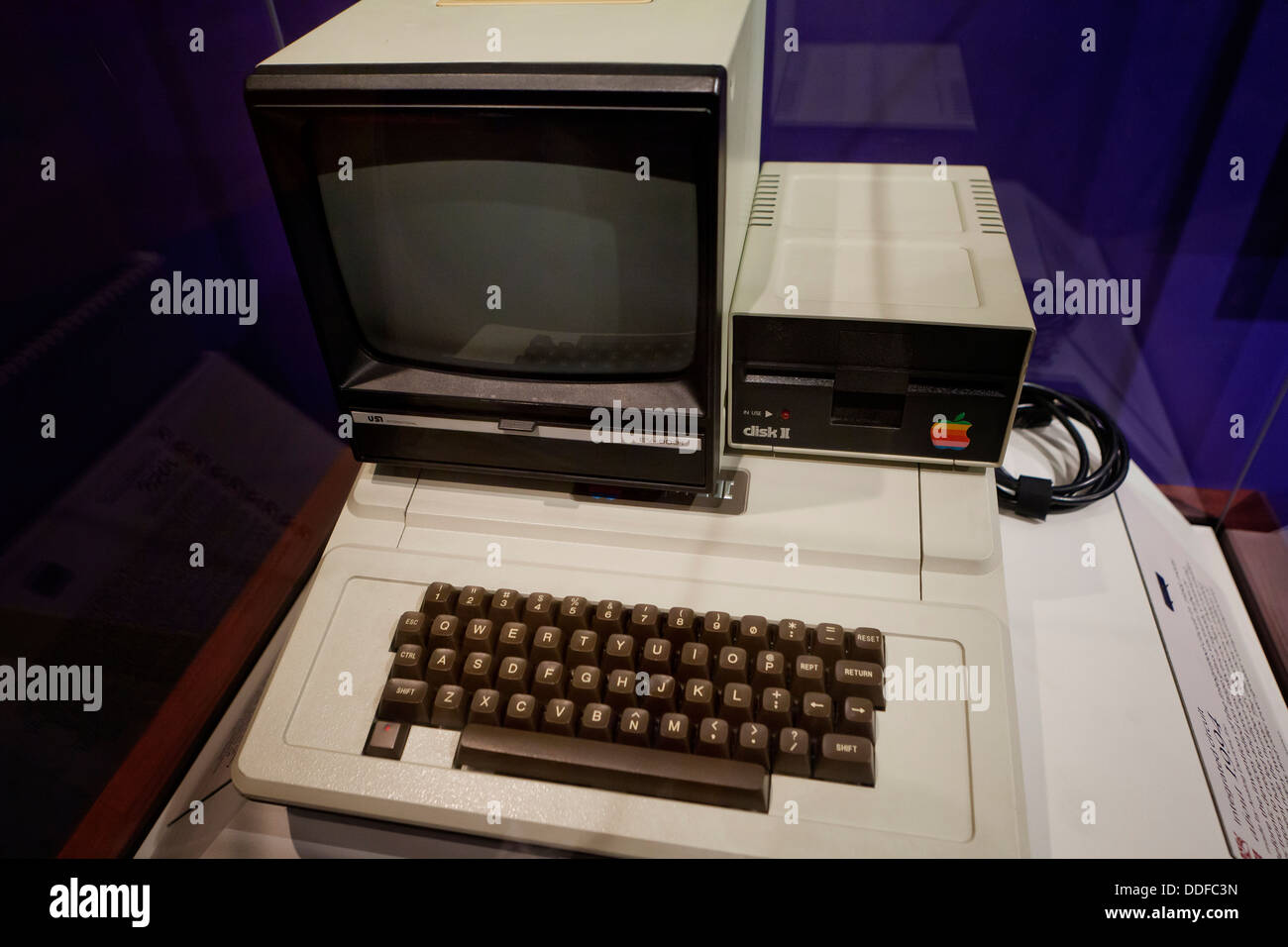Ordinateur Apple II Banque D'Images