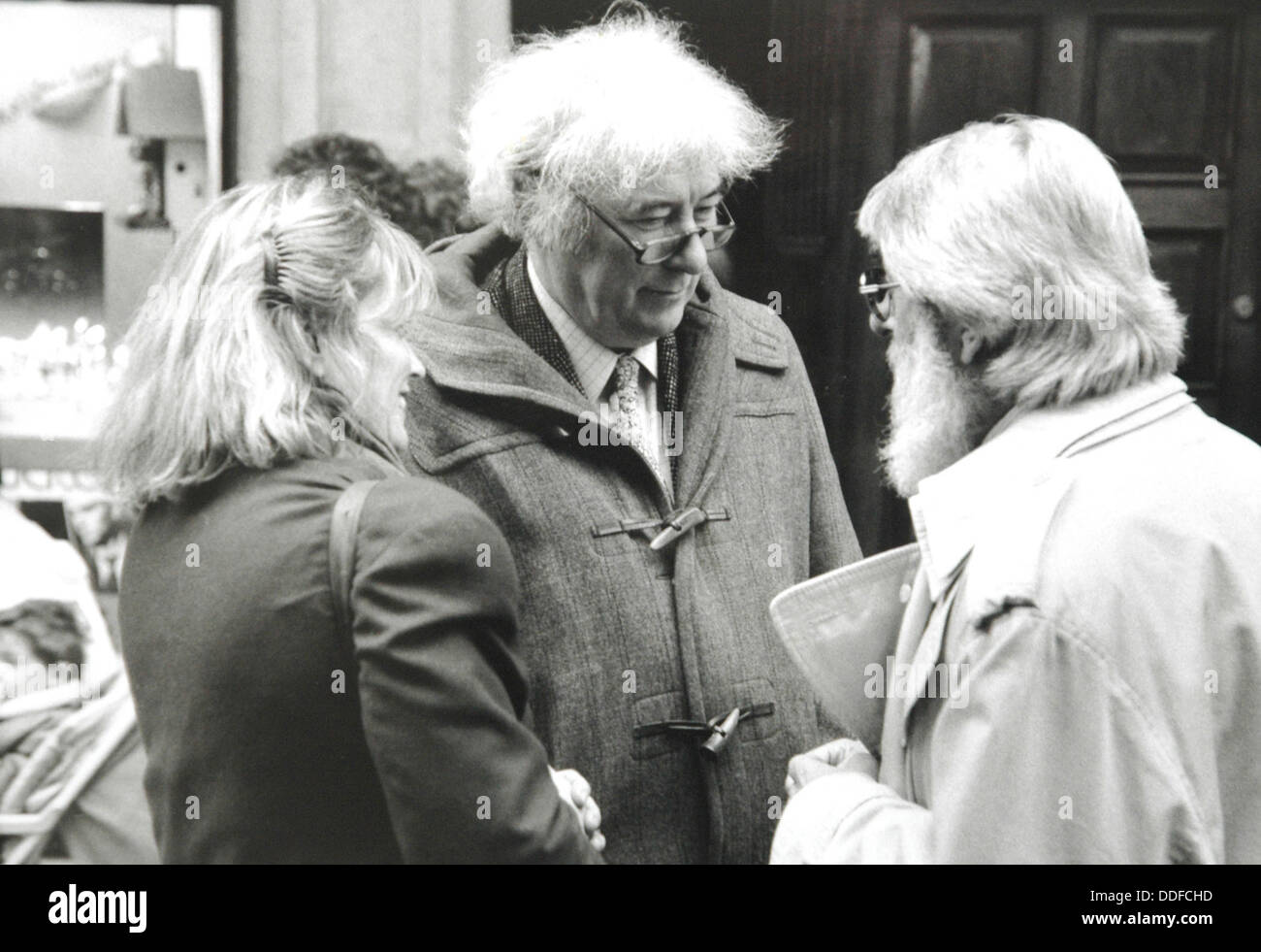Justin Seamus Heaney, poète irlandais de l'ARIM, dramaturge, traducteur, conférencier, le bénéficiaire de la Prix Nobel de littérature 1995 Banque D'Images
