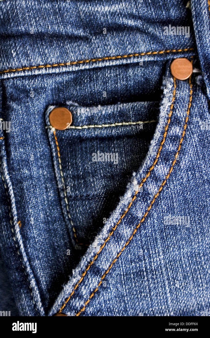 Rivets jeans Banque de photographies et d'images à haute résolution - Alamy