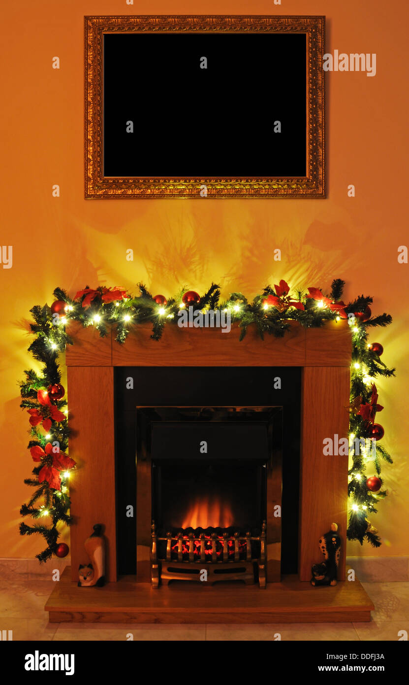 Charbons de feu avec du surround et Noël à manger, l'Espagne, l'Europe de l'ouest. Banque D'Images