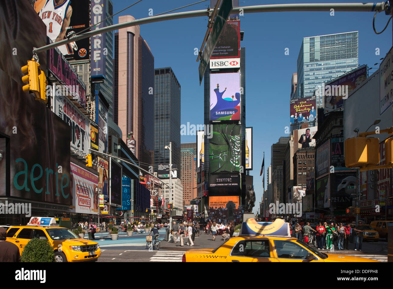 TIMES SQUARE MANHATTAN NEW YORK USA Banque D'Images