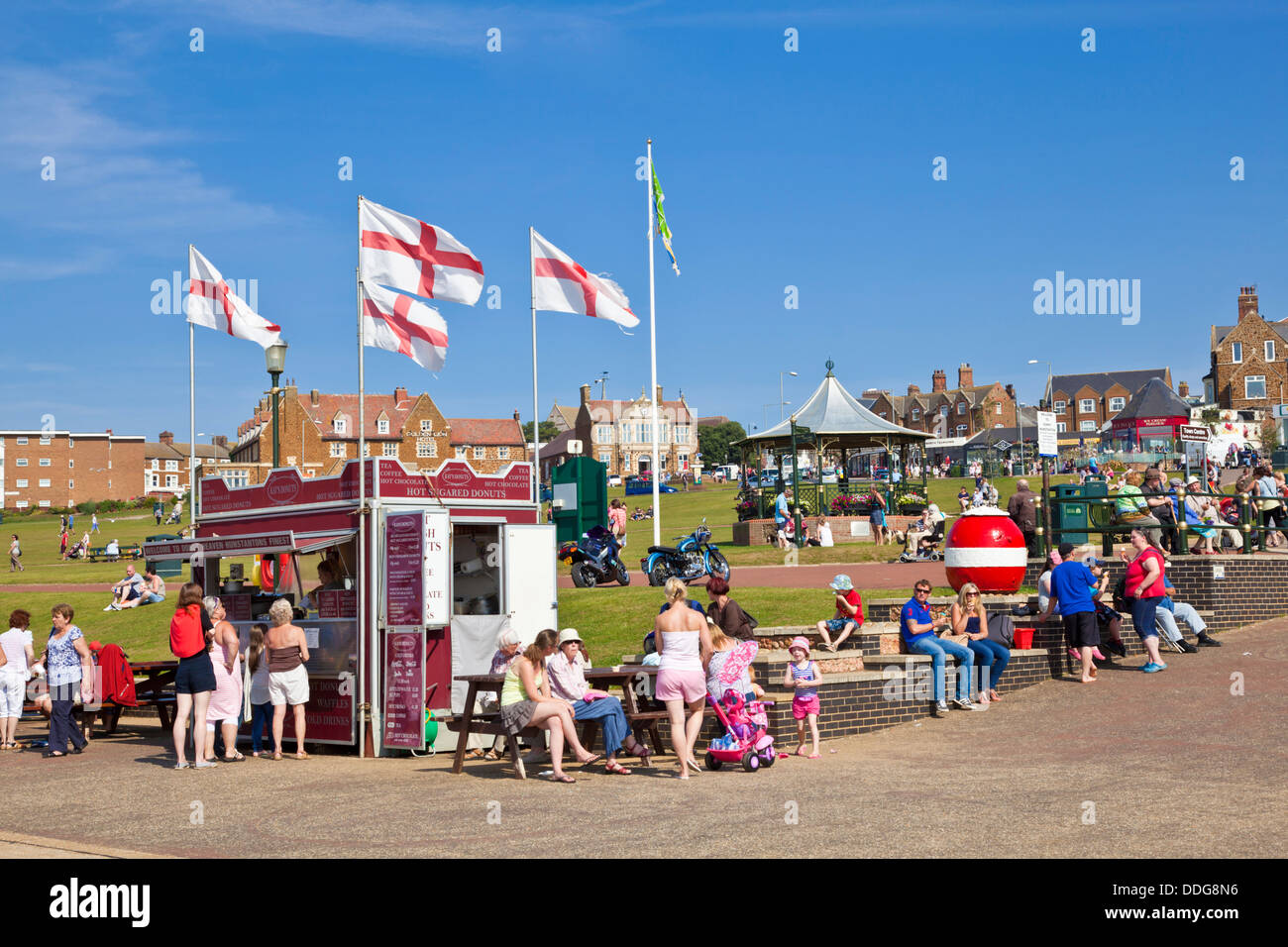 La ville de Hunstanton North Norfolk Hunstanton ville côtière England UK GB EU Europe Banque D'Images